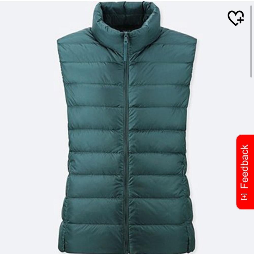 Teal Puffy Vest